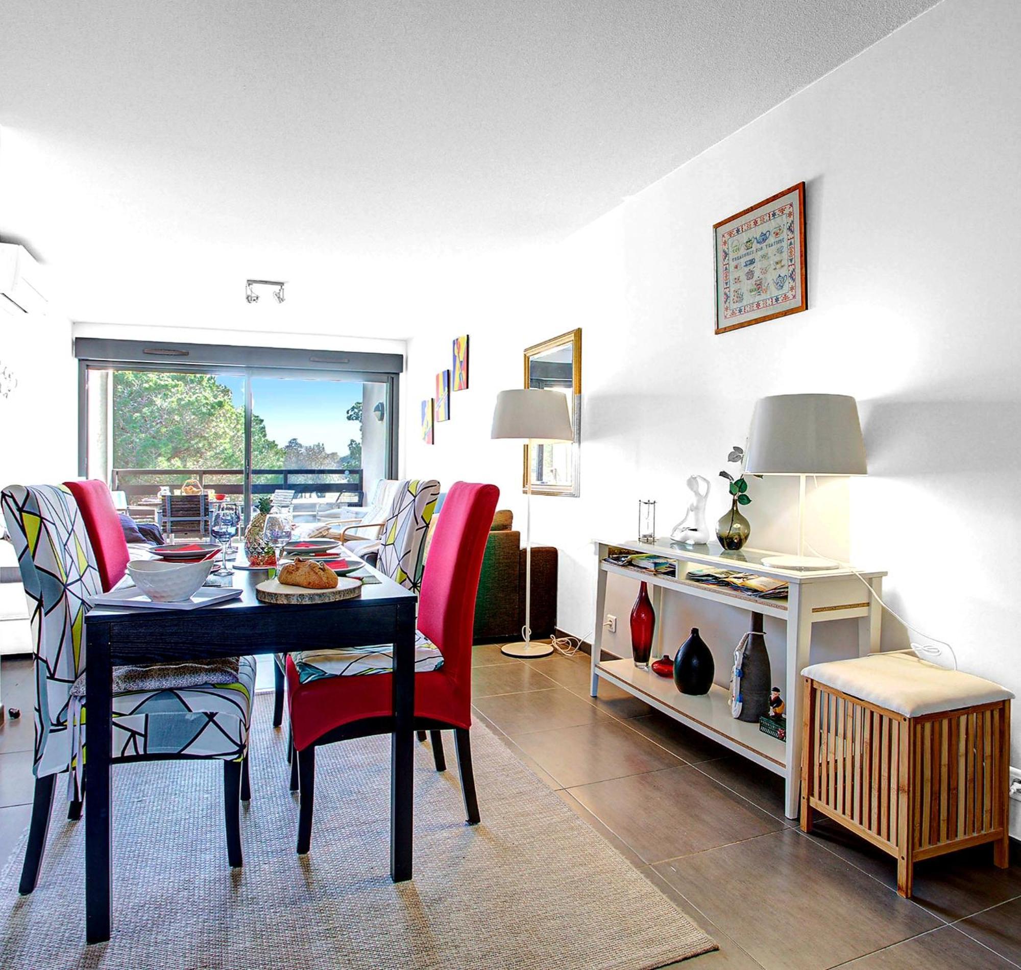 Vert Paradis - Vue Apaisante Sur Golf, Pins Parasols, 2E Etage - 80 M2 Dont Terrasse Avec Pergola, 2 Chambres, 3Et Iles, 3 Clim, Wifi - Piscine, Parking Et Park A Velos, Ascenseur - En Option Linge, Menage - Pistes Cyclables, Mer A Proximite Saint-Cyprien  Extérieur photo